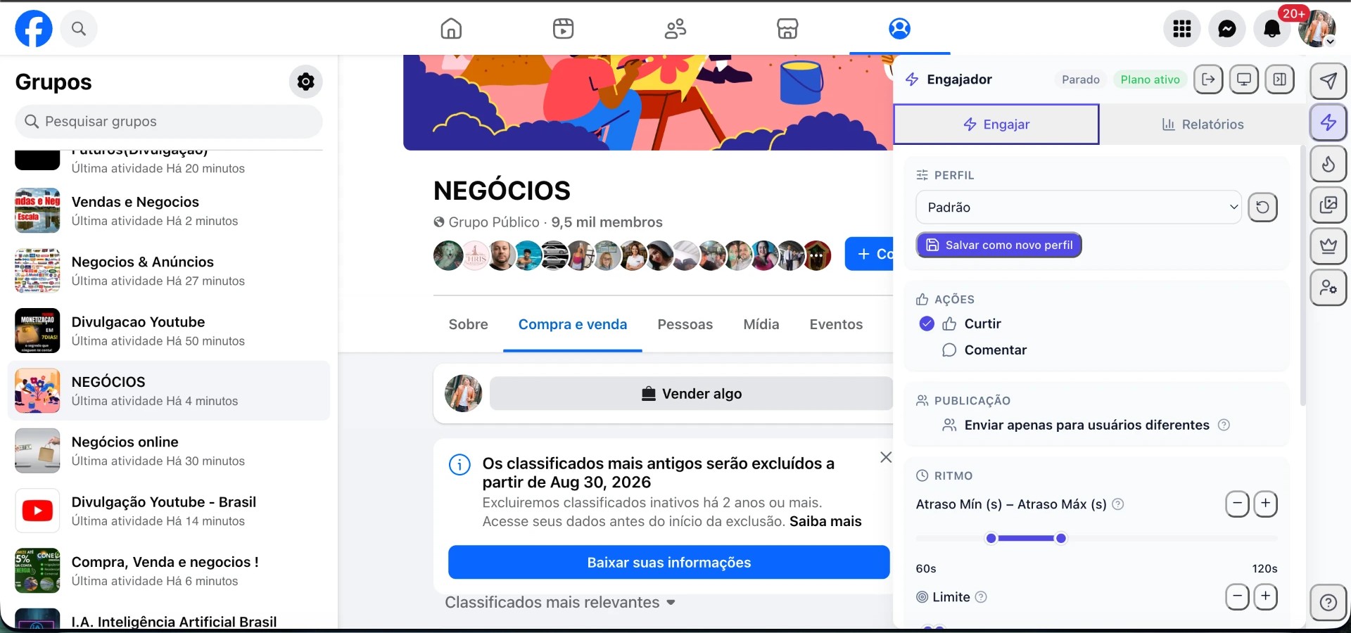 Engajador Automático